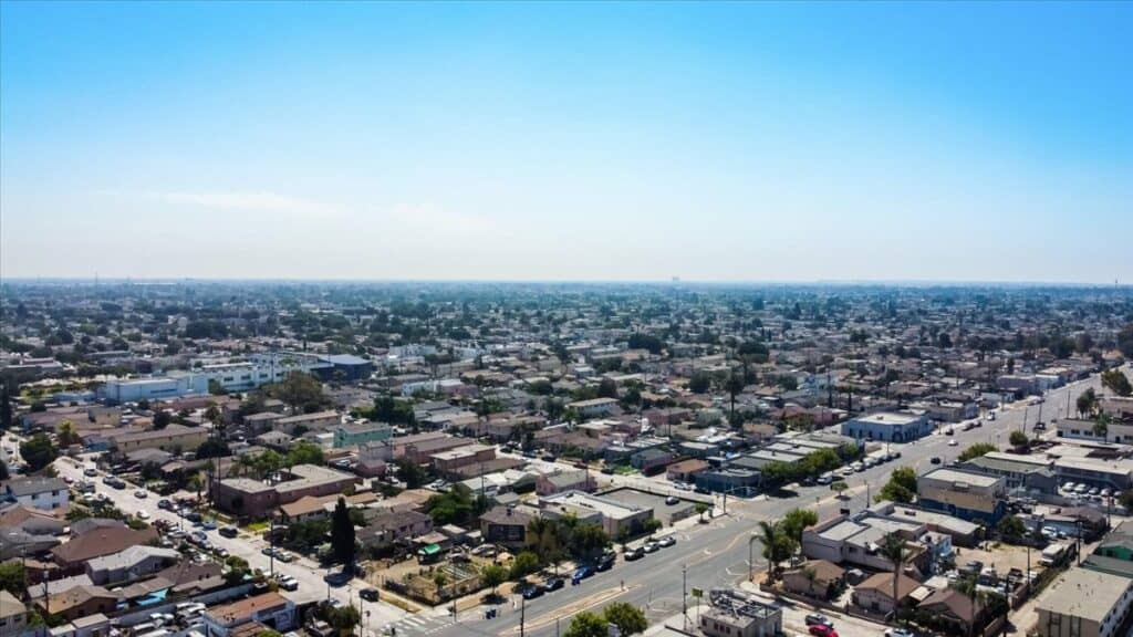 8874 s broadway aerial