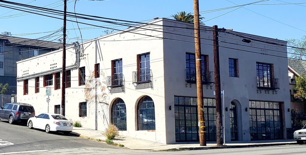 1201 N Alvarado Exterior commercial building Los Angeles Echo Park